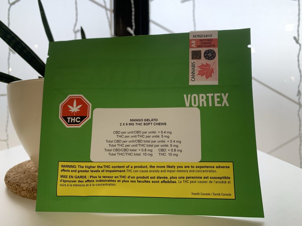 Vortex - Mango Gelato THC Gummies