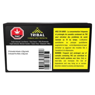 Tribal | Cuban Linx Trifecta Triple Infused Pre-Rolls